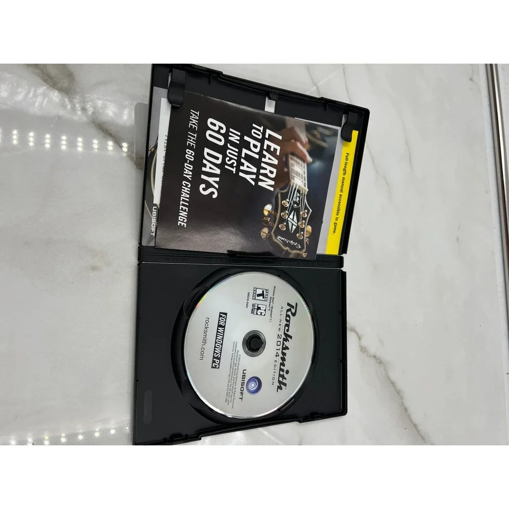 Rocksmith All New 2014 Edition PC DVD Mac Game Learn Guitar NO CORD